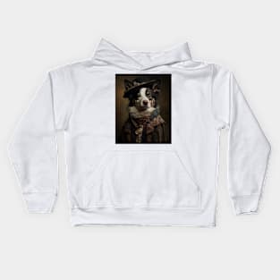 Victorian dog 3 Kids Hoodie